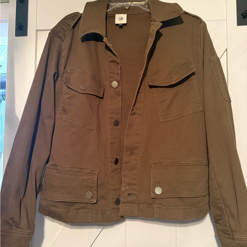 CAbi Chocolate Brown Jacket